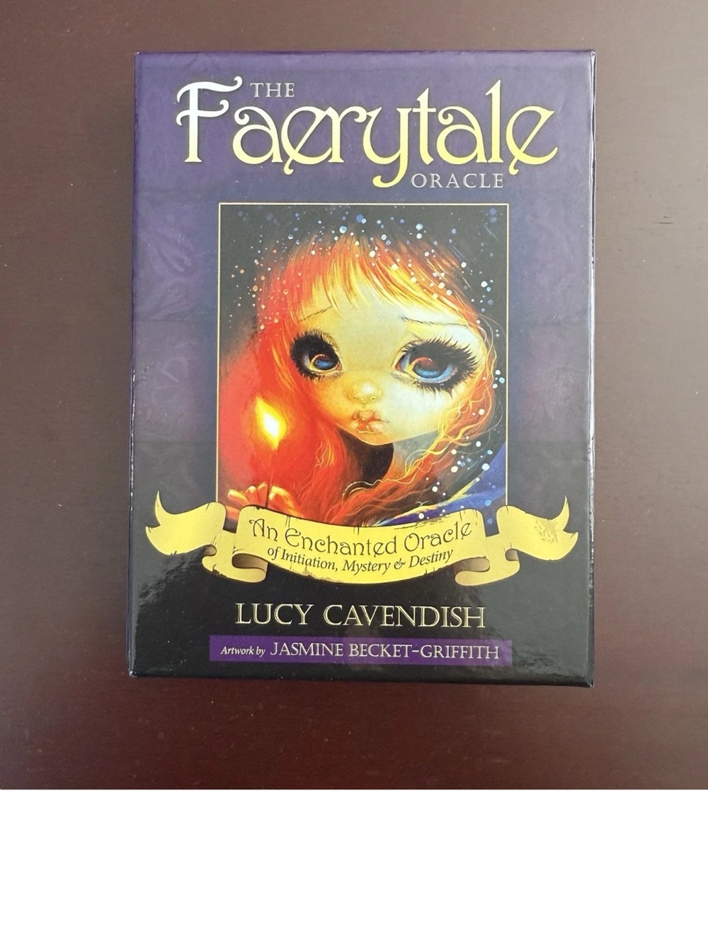 The Faerytale Oracle 44 Card Oracle Deck & Guidebook Lucy Cavendish